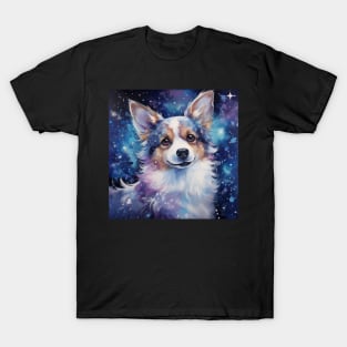 Happy Corgi Painting T-Shirt